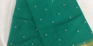 Kota Cotton Sarees with Pearls work(KCSPW5)