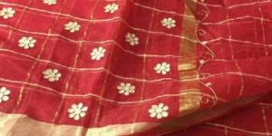 Kota Cotton Sarees with Zari checks(KCSZCS4)
