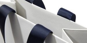 White Grain Carry Bags