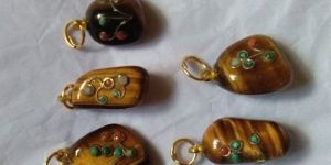 Tiger Eye Stone Pendant