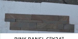 6X24 Pink Wall Cladding Panel