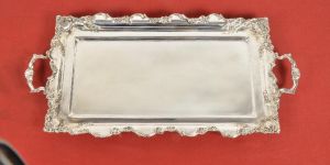 Silver Rectangular Trays