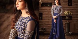 Yoke Embroidery Ethnic Suit