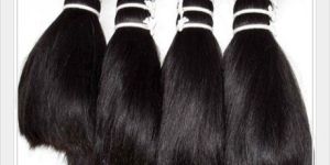 Non Remy Single Drawn Bulk Hair