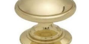 Polished Brass Cupboard Knobs