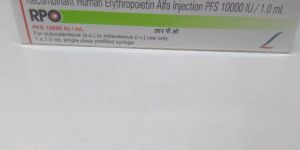 Recombinant Human Erythropoietin Alfa Injection PFS 10000 IU
