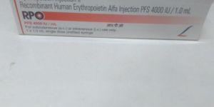 Recombinant Human Erythropoietin Alfa Injection PFS 4000 IU