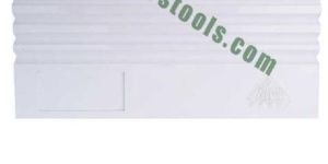 WHITE GROOVED PLASTIC BEAD BOARD