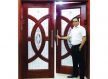 Wooden Double Door