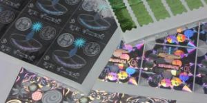 3D Holographic Stickers