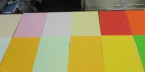 Non Neon Color Coated Paper