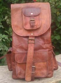 LEATHER BACKPACK