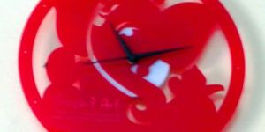 Laser Cutting Clock