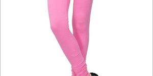 Baby Pink Cotton Leggings