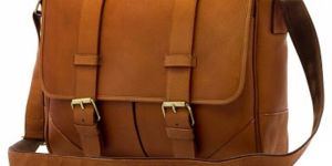 Leather Laptop Messenger Bag