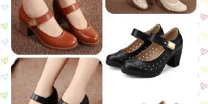 Leather Pumps Office Lady Shoes