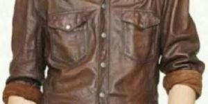 Mens Leather Shirts