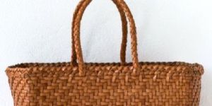 Woven Leather Bag
