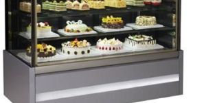 Pastry Showcase Flat Glass