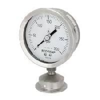 Tri Clover Mounted Sanitary Pressure Gauge