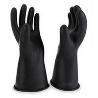 Electrical Rubber Hand Gloves