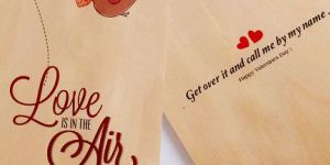 Wood Cards Greetings