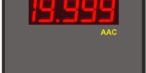 4 DIGIT VOLTMETER & AMMETERS