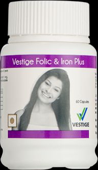 Vestige Folic & Iron Plus Capsules
