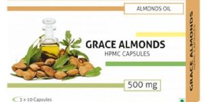 500Mg Grace Almonds Almond Oil Capsules