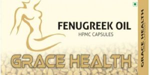 Grace Health Fenugreek Oil 500Mg Veg Capsules
