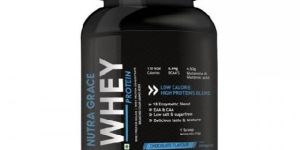 Bodybuilding Nutragrace Whey Protein Powder 1lb