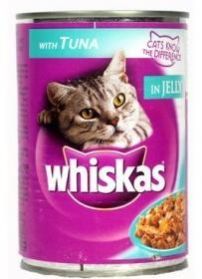 400 Gms Whiskas Tuna Jelly Can