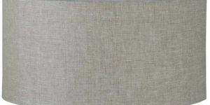 Linen Fabric Cylinder Lamp Shade in E - 27 Fitting