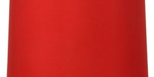 Nice Red Colour Satan Fabric Drum Lamp Shade for Table Lamp