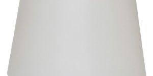 off White TC Fabric Drum Lamp Shade for Table Lamp