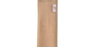 Jute Plain Water Bottle Bag