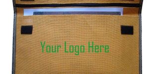 Jute Printed File Folder