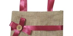 Jute Printed Return Gift Bag