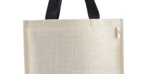 Jute Tape Handle Tote Bag
