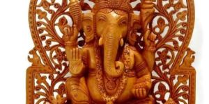 Wooden Ganesh Jali