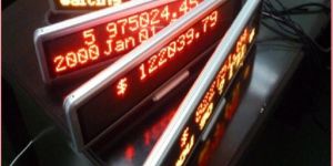 Scrolling LED Message Display Board