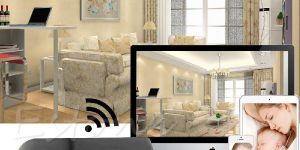 Spy Wifi Table Clock Camera