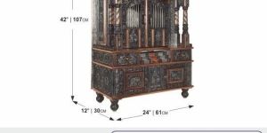 Small Oxidized Home Temple