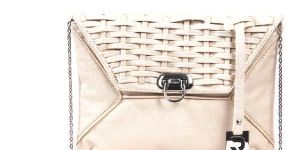 Weavee Braid Beige Zink Bag