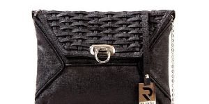 Weavee Braid Black Zink Bag
