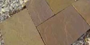 Raj Green Natural Sandstone Paving Tiles