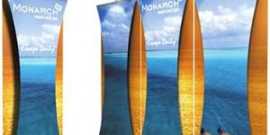 Portable Display Banner Stand