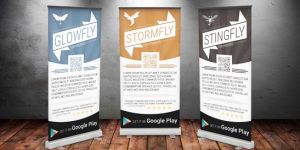 Roll Up Banner Stand