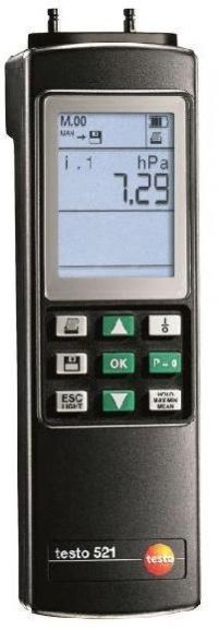 Differential Pressure Measuring Instrument (0.2 % of f.v.)-Testo 521-1