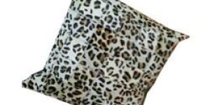 Animal Print Leather Cushion Covers